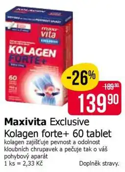 Teta MaxiVita Exclusive Kolagen forte+ 60 tablet nabídka