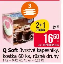 Teta Q Soft 3vrstvé kapesníky nabídka