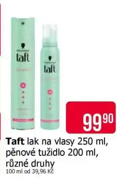 Teta Taft lak na vlasy 250 ml pěnové tužidlo 200 ml nabídka