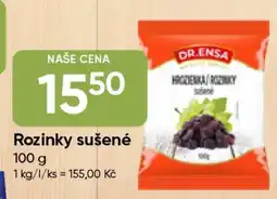 Hruška ROZINKY SUŠENÉ nabídka