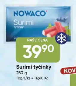 Hruška Surimi tyčinky nabídka
