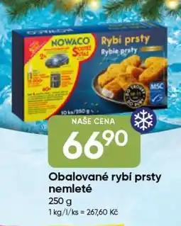 Hruška Obalované rybí prsty nemleté nabídka