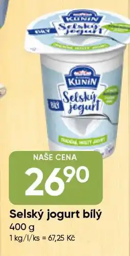 Hruška Selský jogurt bílý nabídka