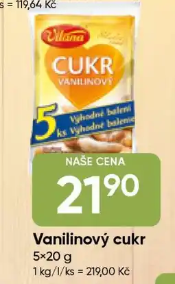 Hruška Vanilínový cukr nabídka