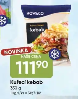 Hruška Kuřecí kebab nabídka