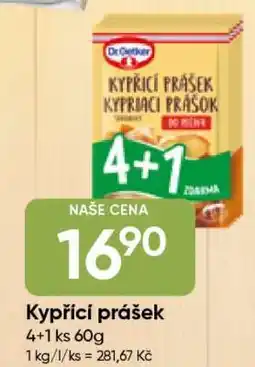 Hruška Kypřicí prášek nabídka