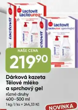 Hruška Dárková kazeta Tělové mléko a sprchový gel nabídka