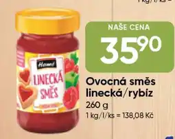 Hruška Ovocná směs linecká/rybíz nabídka