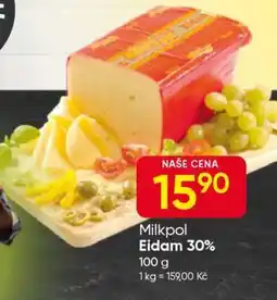 Hruška Milkpol Eidam 30% nabídka