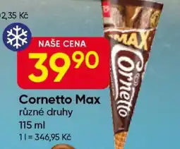 Hruška CORNETTO MAX nabídka
