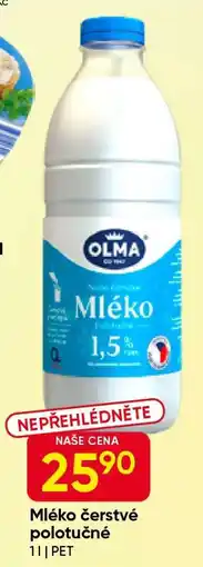 Hruška Mléko čerstvé polotučné nabídka