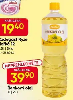 Hruška Řepkový olej nabídka