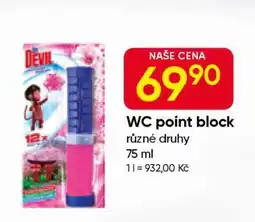 Hruška WC point block nabídka