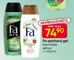 Hruška Fa sprchový gel nabídka