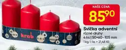 Hruška Svíčka adventní nabídka