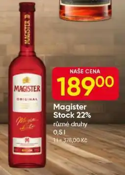 Hruška Magister Stock 22% nabídka