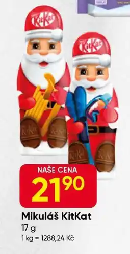 Hruška Mikuláš KitKat nabídka