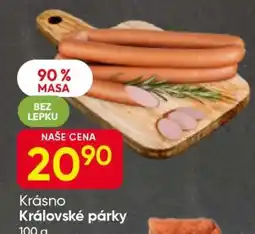 Hruška Krásno Královské párky nabídka