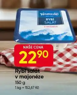 Hruška Rybí salát v majonéze nabídka