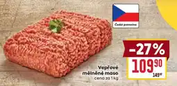 Billa Vepřové mleté maso nabídka