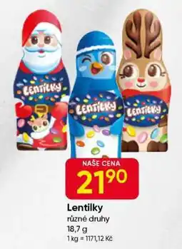 Hruška Lentilky nabídka