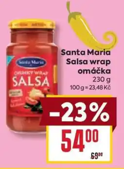 Billa Santa Maria Salsa wrap omáčka nabídka