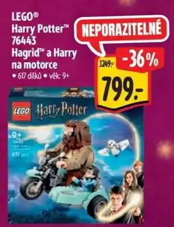 Albert LEGO Harry Potter 76443 Hagrid a Harry na motorce nabídka