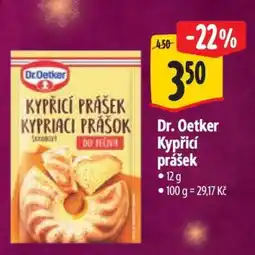 Albert Dr. Oetker Kypřicí prášek nabídka