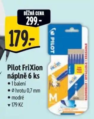 Albert Pilot FriXion Náplně 6 ks nabídka