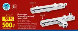 Lidl Livarno home® Termostatická sprchová/ vanová baterie nabídka
