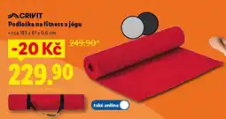 Lidl CRIVIT Podložka na fitness a jógu nabídka