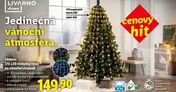 Lidl Livarno 170 LED světelný řetěz na vánoční stromek nabídka