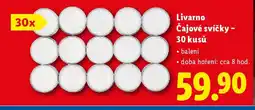 Lidl Livarno Čajové svíčky nabídka