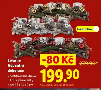 Livarno Adventní dekorace