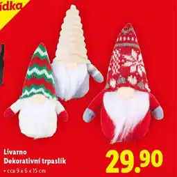 Lidl Livarno Dekorativní trpaslík nabídka
