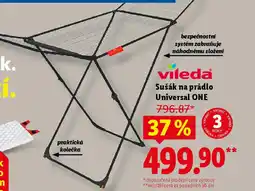 Lidl Vileda Sušák na prádlo Universal One nabídka