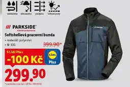 Lidl PARKSIDE Softshellová pracovní bunda nabídka