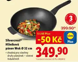 Lidl SilvercrestⓇ Hliníková pánev Wok nabídka