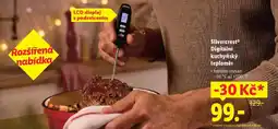 Lidl Silvercrest Digitální kuchyňský teploměr nabídka