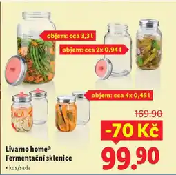 Lidl Livarno Home® Fermentační sklenice nabídka