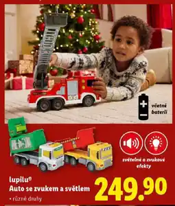 Lidl Lupilu® Auto se zvukem a světlem nabídka