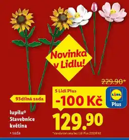 Lidl Lupilu® Stavebnice květina nabídka