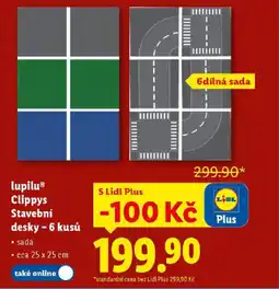 Lidl Lupilu® Clippys Stavební desky nabídka
