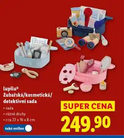 Lidl Lupilu® Zubařská/kosmetická/ detektivní sada nabídka