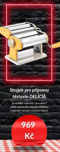 Tescoma Strojek pro přípravu těstovin Delícia nabídka