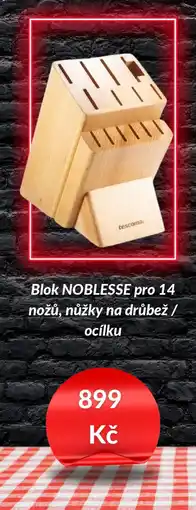 Tescoma Blok Noblesse pro 14 nožů, nůžky na drůbež / ocílku nabídka