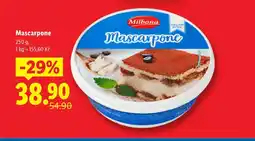 Lidl Milbona Mascarpone nabídka