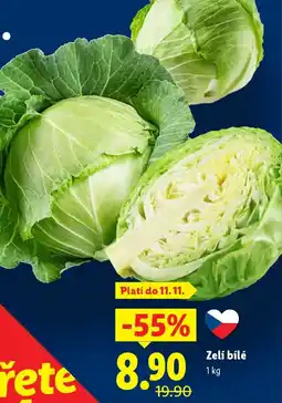Lidl Zelí bílé nabídka