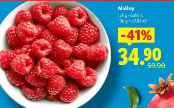 Lidl Maliny nabídka