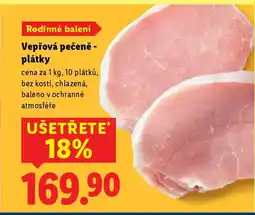 Lidl Vepřová pečeně - plátky nabídka